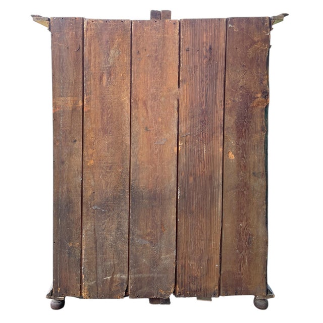 Blue Cupboard with Sunflower Paintings For Sale - Image 15 of 18