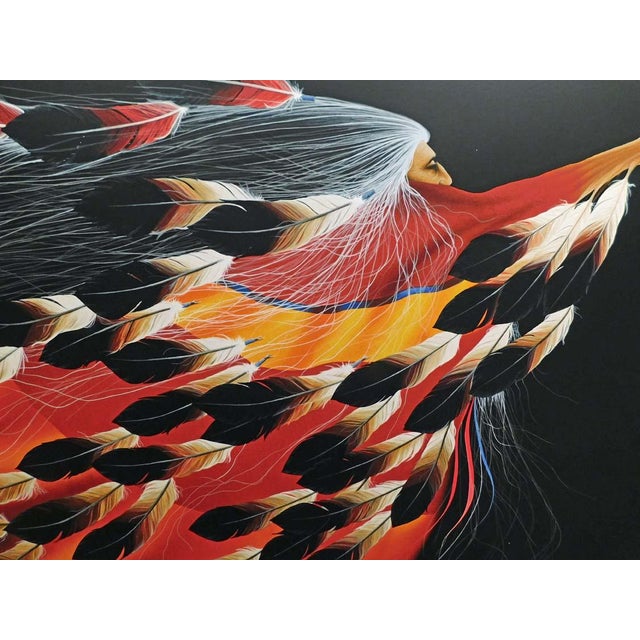 Frank Howell "Eagles Path"- Commemorative Numbered Art Artwork For Sale - Image 4 of 4