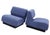 Modular Seating in Cornflower Blue Wool by Chadwick for Herman Miller, 1970s, Set of 4 For Sale - Image 13 of 18