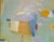 Textile "European Memories", Acrylic on Canvas by Joe Davis For Sale - Image 7 of 9