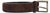 Ermenegildo Zegna Brown Suede Leather Belt With Silver-Tone Buckle For Sale