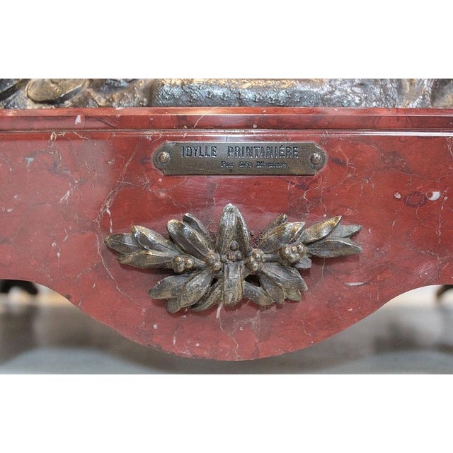 Maroon Géo Maxime, Spring Idyll, 1900s, Regula For Sale - Image 8 of 14