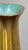 Art Deco Mid-20th Century Pickard China Gold Encrusted Floral Vase W/ Turquoise Interior For Sale - Image 3 of 13