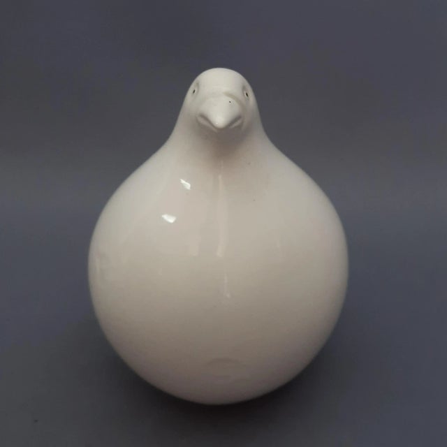 Ceramic Sculpture - White Dove by Nicola Fasano This refined ceramic sculpture is a true work of art, created by Nicola...