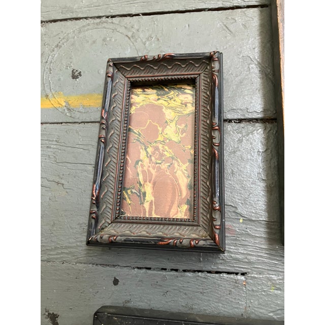 1980s Vintage Collection of 5 Miniature Picture Frames-Set of 5 For Sale - Image 5 of 7