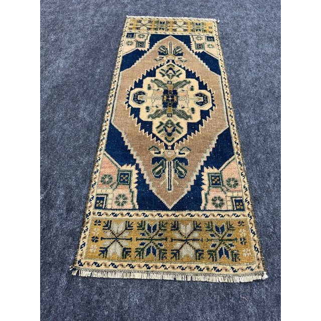 Turkish Yastik Rug 1'3" x 3'2" #24018 Explore a curated collection of hallway runners, wool rugs, and handmade...