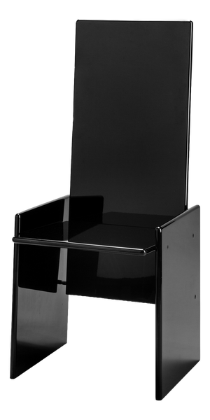 Kazuki Chair in Black Lacquered Wood by Kazuhide Takahama for Gavina/Simon Bologna, 1970s