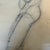 1970s 1970’s Original Study Figure Drawing in Antique Victorian Frame For Sale - Image 5 of 6