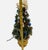 Whimsical Victorian Mini Christmas Tree 19” Tabletop Lights Ornaments Gold Pot For Sale - Image 16 of 17