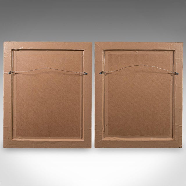 Pair of Vintage Botanical Pictures, Framed Print, After Besler, Art, Circa 1980 For Sale - Image 12 of 12