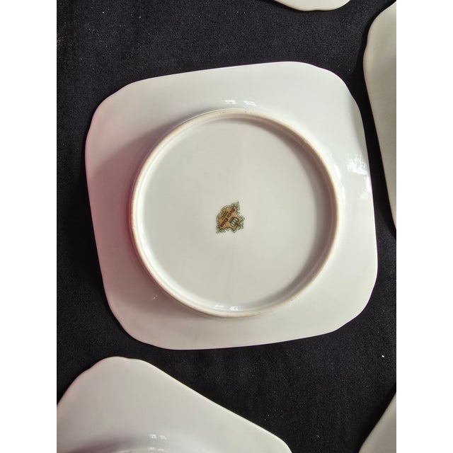 Ceramic Vintage Plates and Serving Platter With Handles Meito China - Set of 11 For Sale - Image 7 of 10