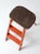 Vintage Wooden Step Ladder For Sale - Image 6 of 13