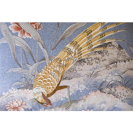 20th Century Southwood & Co Postmodern Pheasant Floral Sofa For Sale - Image 9 of 13