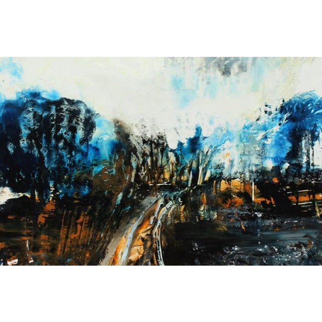 Monika Rossa, Landscape, 2018, Oil on Board For Sale - Image 6 of 7