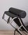 Metal Vintage Chaise Lounge in Metal and Leather, Italy, 1980s For Sale - Image 7 of 17