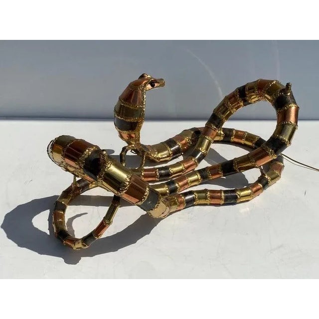 1970s Cobra Coffee Table Attributed to Henri Fernandez For Sale - Image 11 of 13