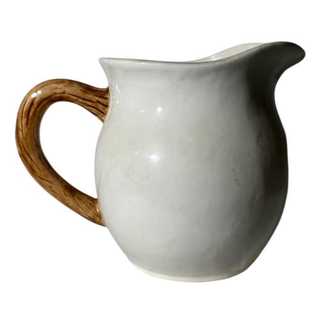 Vintage Large Magnolia Pitcher For Sale - Image 10 of 10