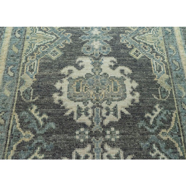 Turkish Oushak Rug 2'11" x 17'11" #20253 For Sale - Image 4 of 8