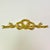 Mid-Century Hollywood Regency Chippendale Boho Chic Brass Bow Decorative Wall Pediment For Sale - Image 4 of 11