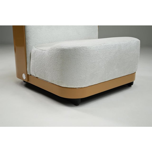 Beige Trinom Chairs and Coffee Table by Peter Maly for COR, 1960s, Set of 6 For Sale - Image 8 of 10
