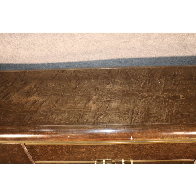 Wood Mid 20th Century Mid-Century Mastercraft Style Dresser For Sale - Image 7 of 9