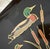Rare Classic Vintage Mid-Century Modern Couroc of Monterey, Ca ‘Ducks Unlimited’ Tray Designed by Larry Toschik With 5 Varieties of Coastal Ducks For Sale In San Antonio - Image 6 of 12