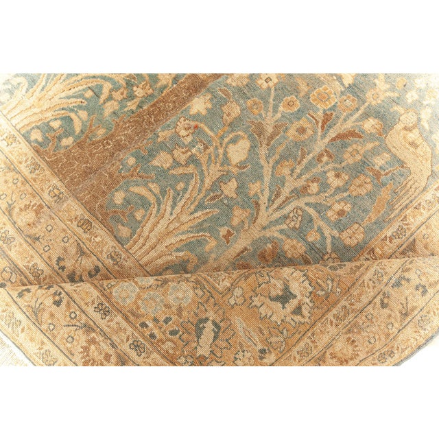 1920s Persian Khorassan Handmade Wool Rug For Sale - Image 9 of 9