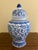 Late 20th Century Chinoiserie Blue and White Porcelain Ginger Jar For Sale - Image 5 of 9