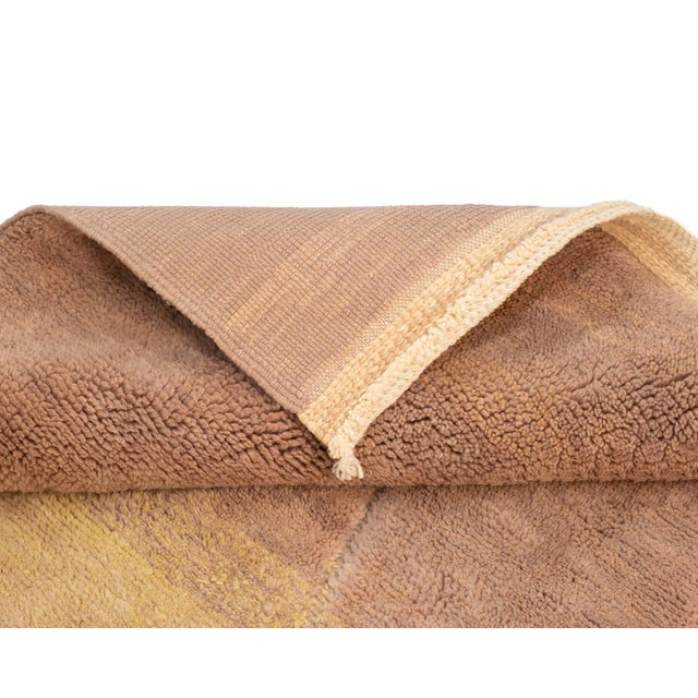 Hand-Knotted Wool Rug by Azele Studio For Sale - Image 4 of 10