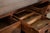 English Ebonised Pine Haberdashery Shop Counter with Walnut Top, 1880s For Sale - Image 12 of 18