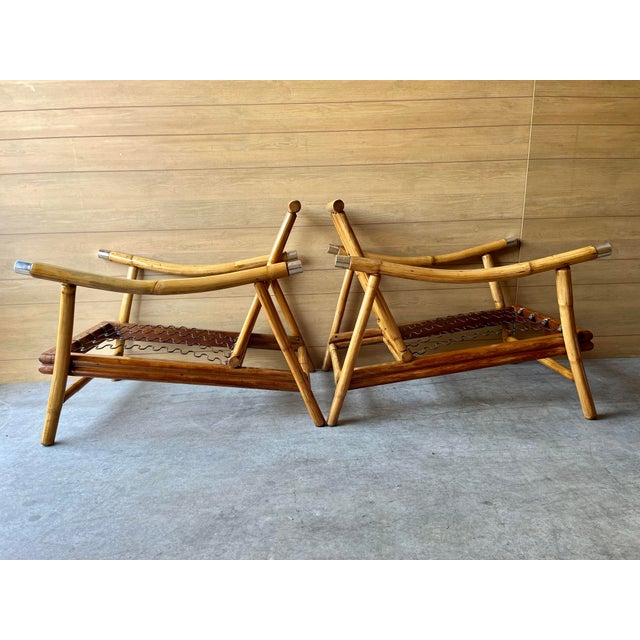 1950s 1958 John Wisner Style Lounge Chairs For Sale - Image 5 of 12