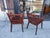 1950s Pair of Cherry Wood Chairs For Sale - Image 10 of 13