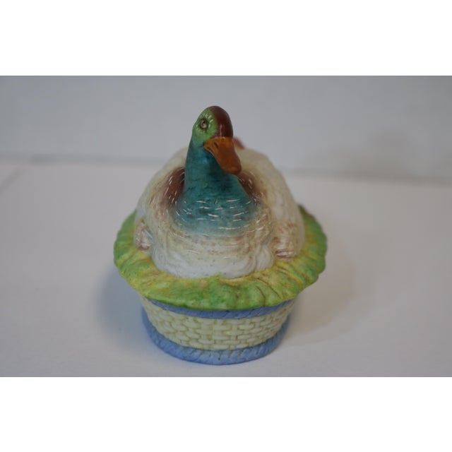 Late 19th Century 19th Century Staffordshire Duck on Nest Tureen For Sale - Image 5 of 11