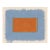 Terracotta and Gray-Blue Abstract Minimalist Art Print, Emily Keating Snyder, 30 X 38 Unframed Print For Sale