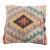 Arteverk Handwoven Afghan Kilim Pillow — Lilac & Yellow Diamond Medallion For Sale