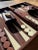 Cinnamon Backgammon Brown Leatherette Handled Case For Sale - Image 8 of 10