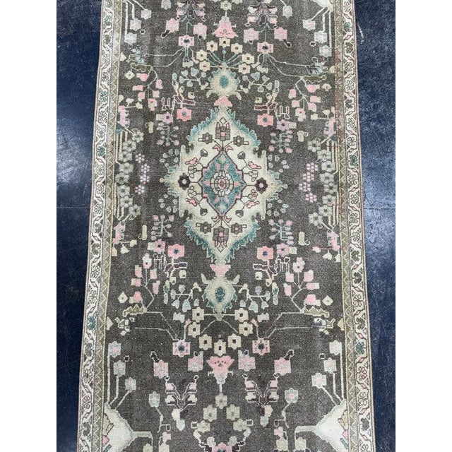 Turkish Vintage Rug 2'9" x 8'10" For Sale - Image 4 of 7