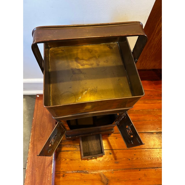 Brass Vintage Asian Noodle Cart For Sale - Image 8 of 9