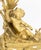 Louis XV Style Cherub Motif Brass Chenets, Pair For Sale - Image 4 of 9