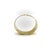 Metal Marika Desert Gold 14k Gold Cuff Bracelet With Diamond Wave For Sale - Image 7 of 12