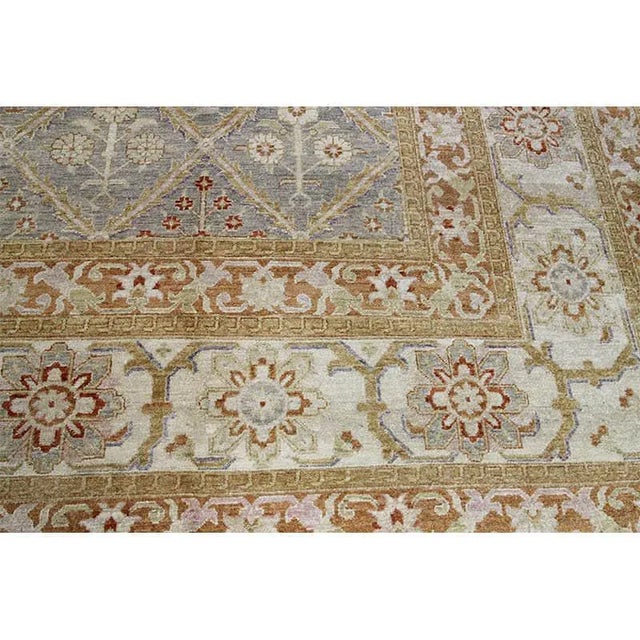 Traditional Handwoven Persian Mahal Style Rug 12'0"×18'4" For Sale - Image 3 of 13