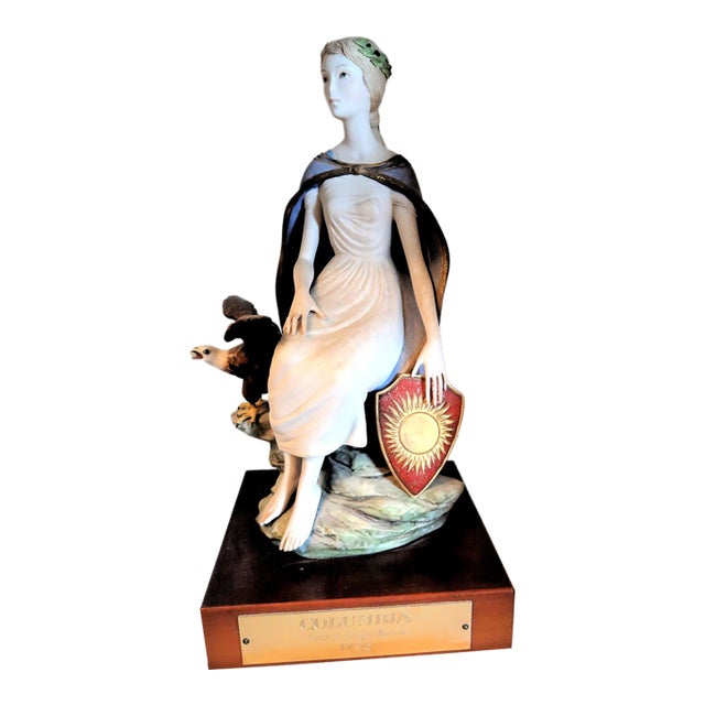 Cybis "Columbia - Citizen Genet Affair" - Ltd. Edition - Large, Beautiful and Very Impressive. For Sale