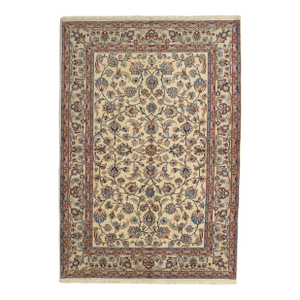 Antique Persian Mashad Rug 6'6" X 9'6"