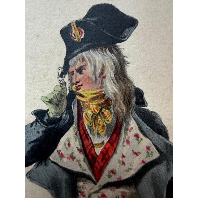 Achille Devéria, Costume, 1847, Lithograph For Sale - Image 12 of 13
