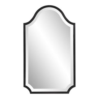 Bosworth Brushed Black Shield Mirror For Sale