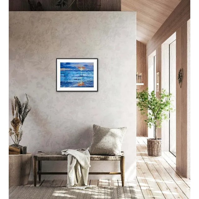 Maui Sunset Original Oil Painting Seascape For Sale - Image 12 of 12