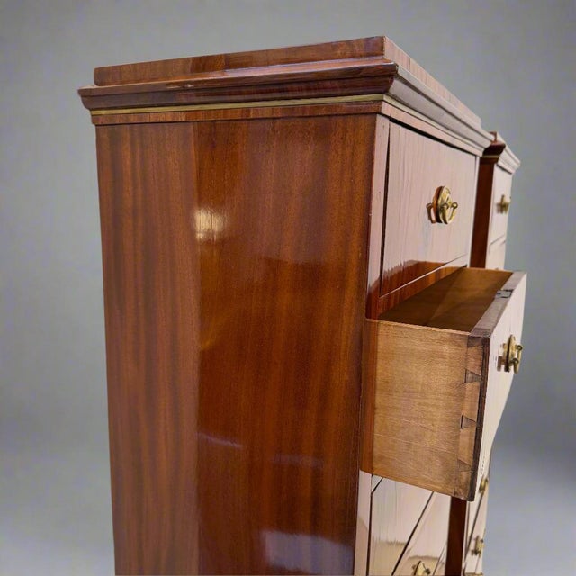 Early 19th Century Pair of Neoclassical Semainieres For Sale - Image 10 of 18