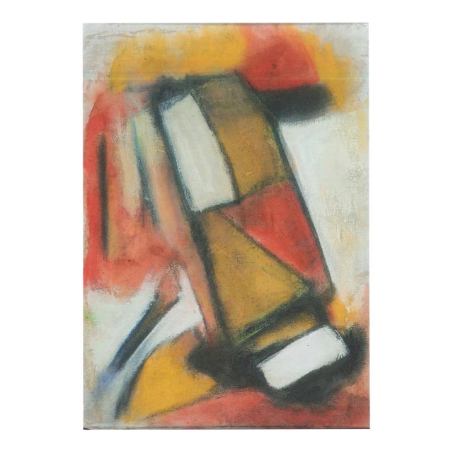 Homage To Alfred Manessier - Oil Painting 2011 by Giorgio Lo Fermo 2011 For Sale