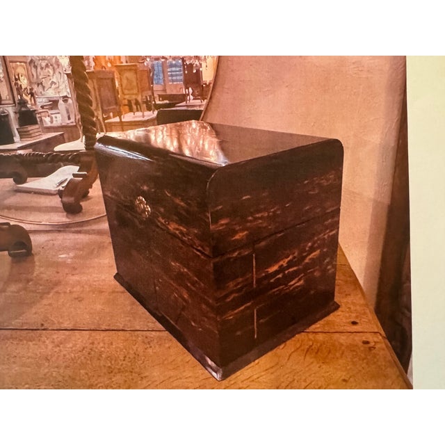 French 19th Century French Madagascar Wood Tantalus Set For Sale - Image 3 of 6