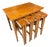 Vintage Nesting Tables in Teak by Poul Hundevad for Novy Domov, 1960s, Set of 5 For Sale